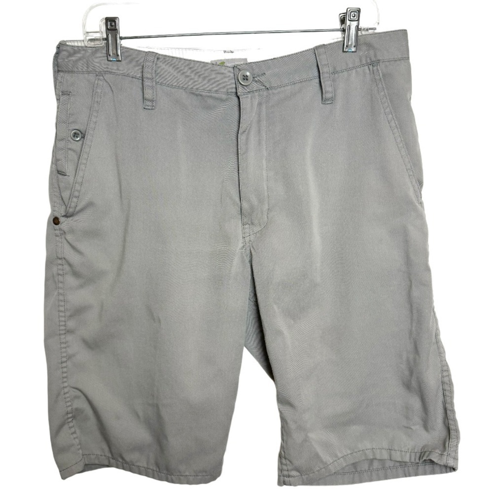 Horny Toad Mens Gray Shorts 12” Inseam Sz 32